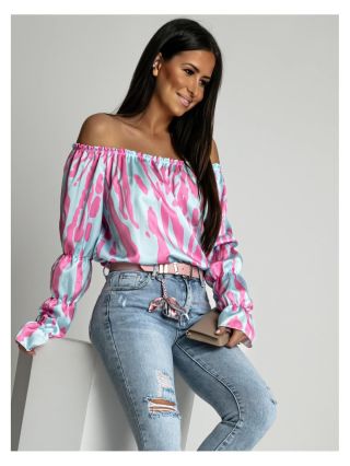 ✨ Novinka! Elegantní top s odhalenými rameny 💖💎 #top#hot#elegant#pink#love#perfect ✨